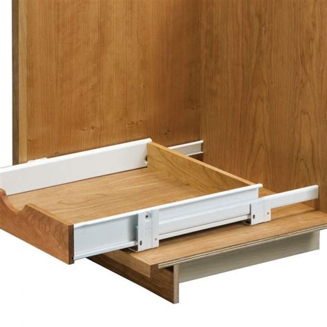 floor mounted slides for cabinet